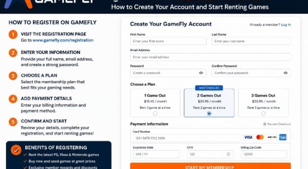 GameFly: A Complete Guide to the Video Game Rental Service